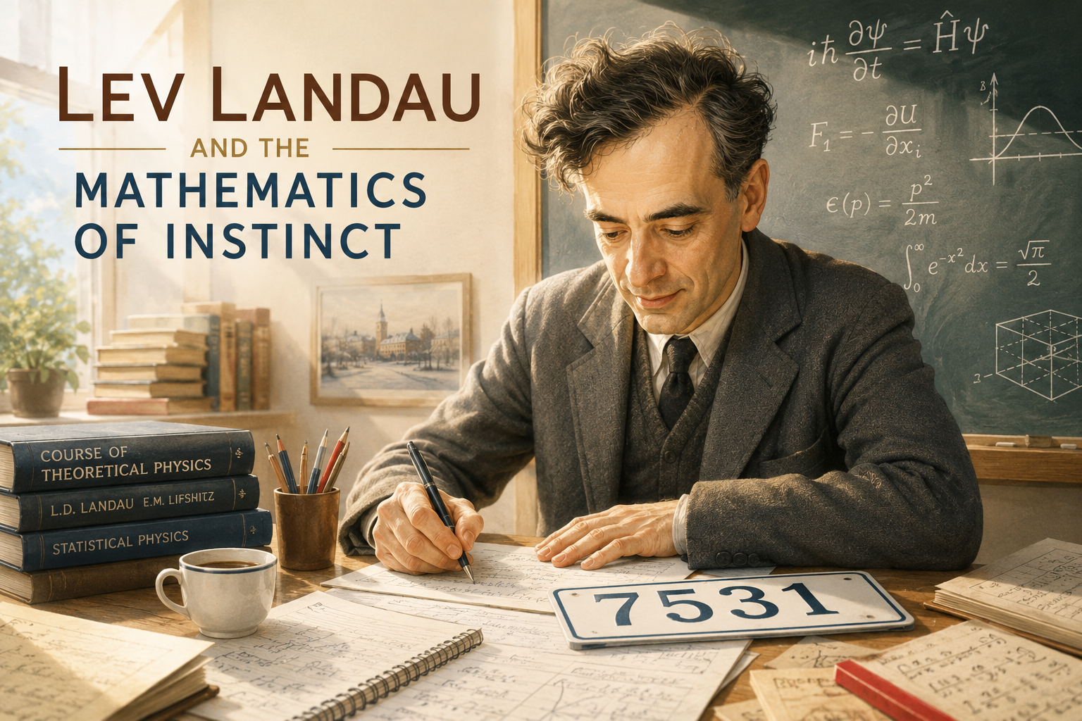Lev Landau and the Mathematics of Instinct