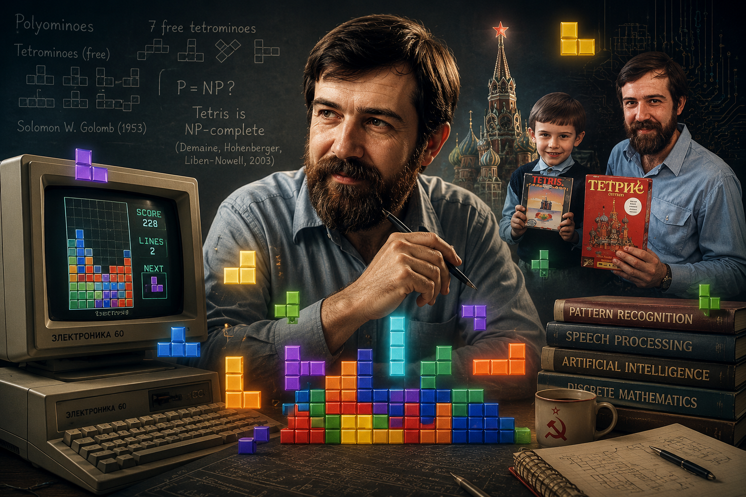 Tetris: The Soviet Mathematical Experiment That Conquered the Human Brain